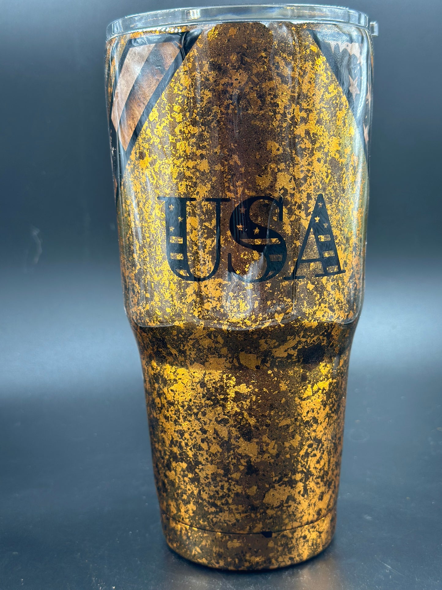 30 oz Copper Flag Tumbler